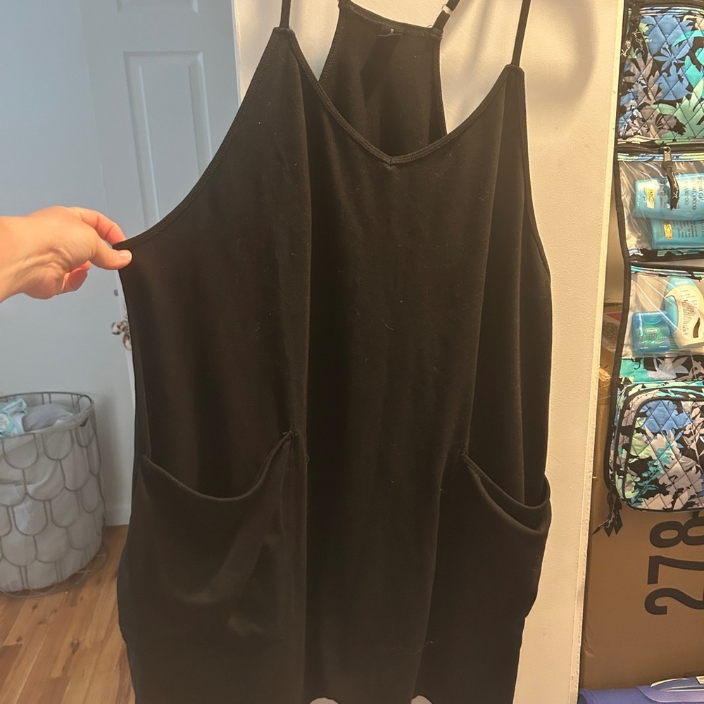 Black Women's Romper